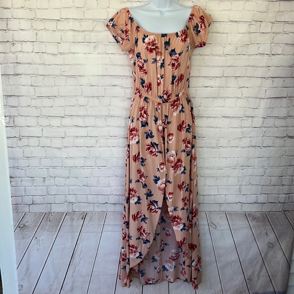 Charlotte Russe floral bohemian romper